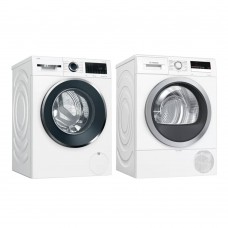 (Bundle) Bosch WGG244A0SG Washing Machine (9kg)(4 Ticks) + WTR85V00SG Heat Pump Dryer (8kg)(5 Ticks)